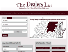 Tablet Screenshot of dealerslotinc.com